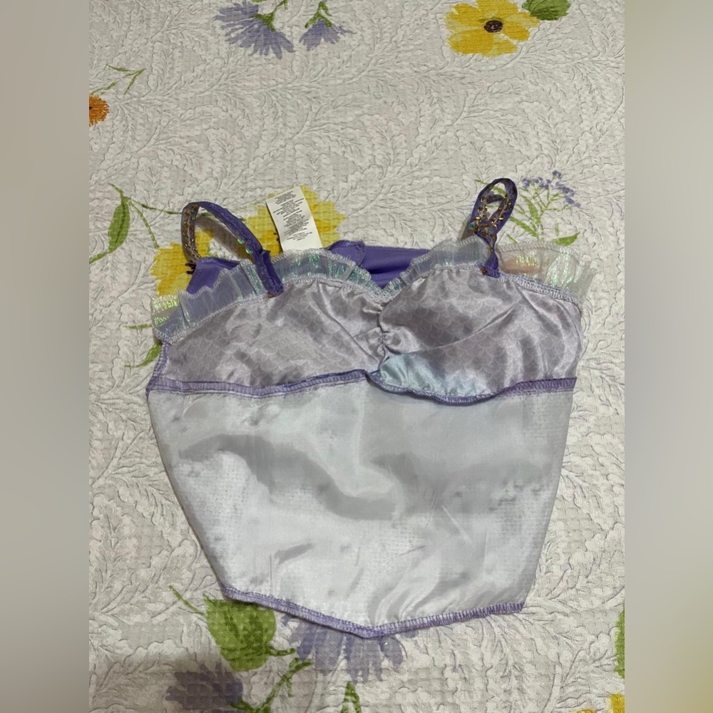 (22) Purple and Blue Sequin Mermaid Top - Picture 5 of 16